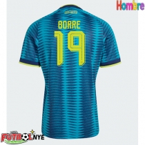 Camiseta Colombia Rafael Santos Borre #19 Visitante Equipación Mundial 2026 manga corta